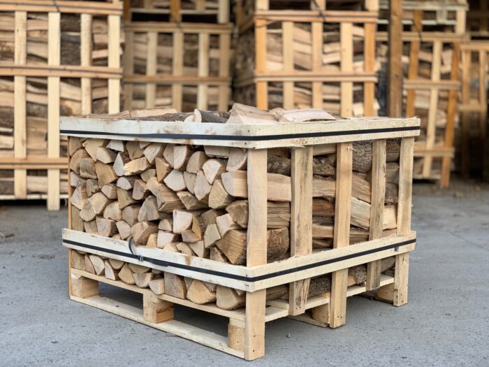 Oak dry firewood