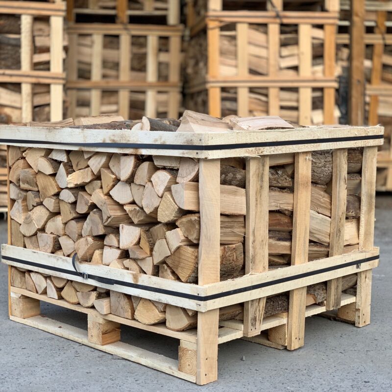 Oak dry firewood